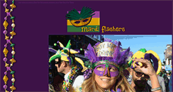 Desktop Screenshot of mardiflashers.com